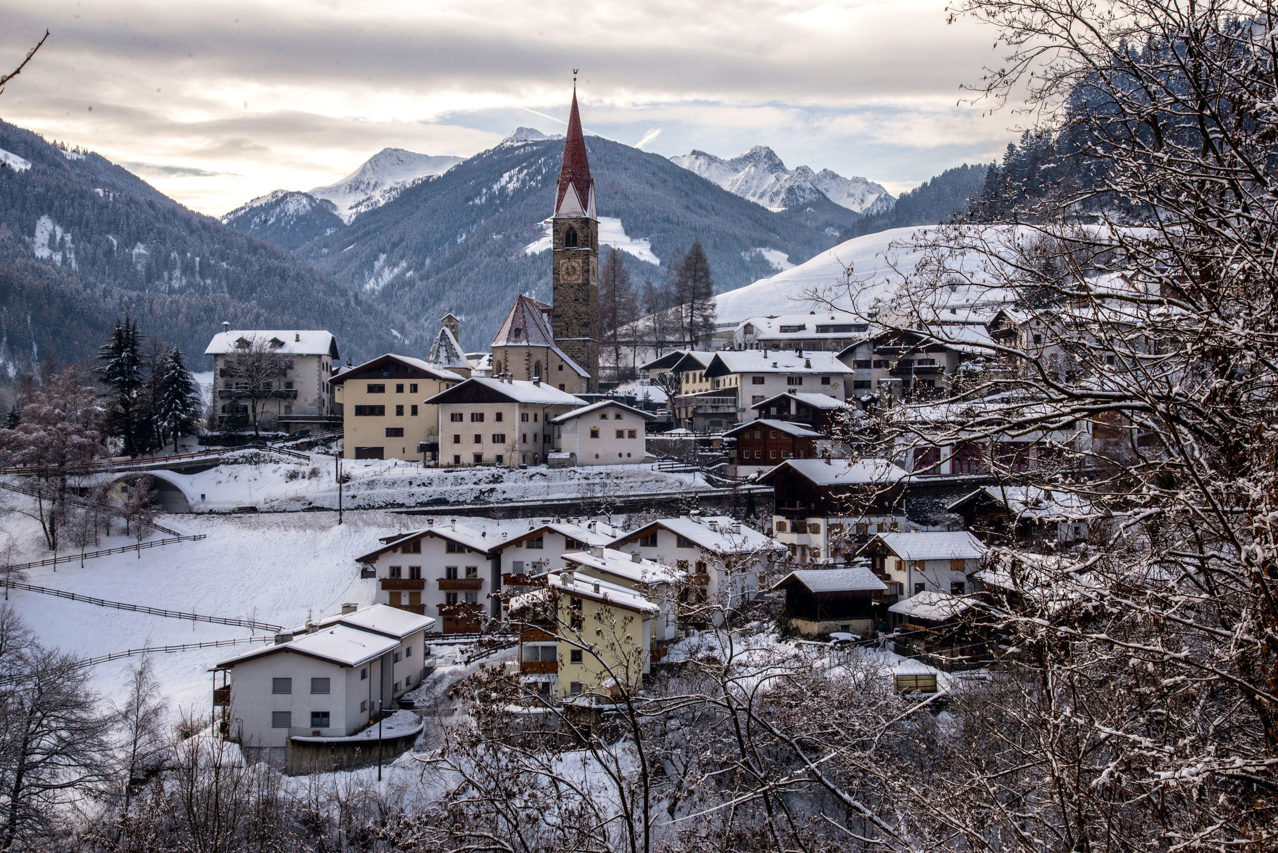 Das idyllische Dörfchen St. Pankraz.