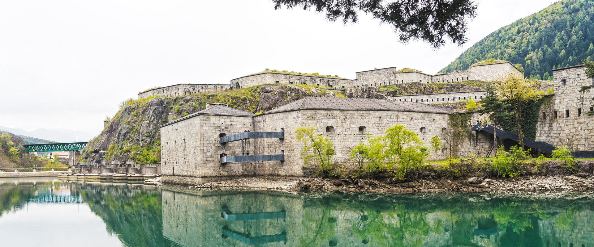 Franzensfeste Festung & Stausee in Franzensfeste