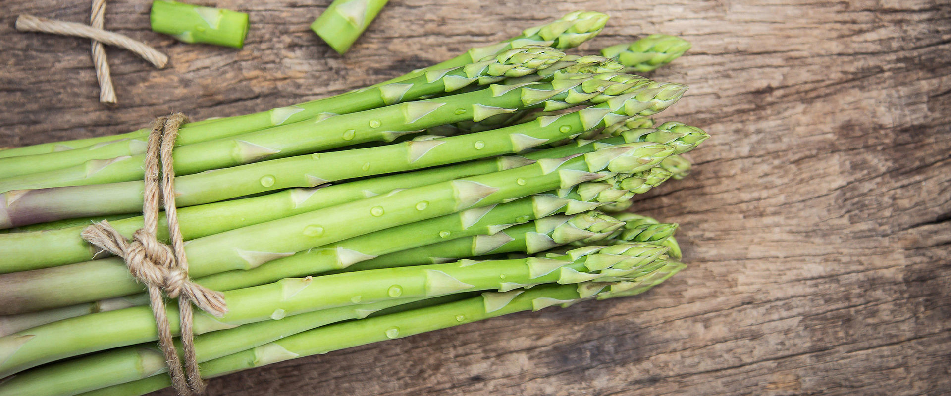 Spargelstrudel Grüne Spargel.