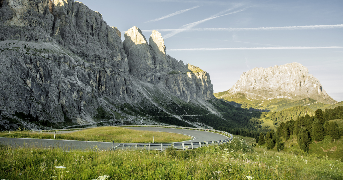 Grödner Joch | Gebirgspass in Italien, Dolomiten, Gröden