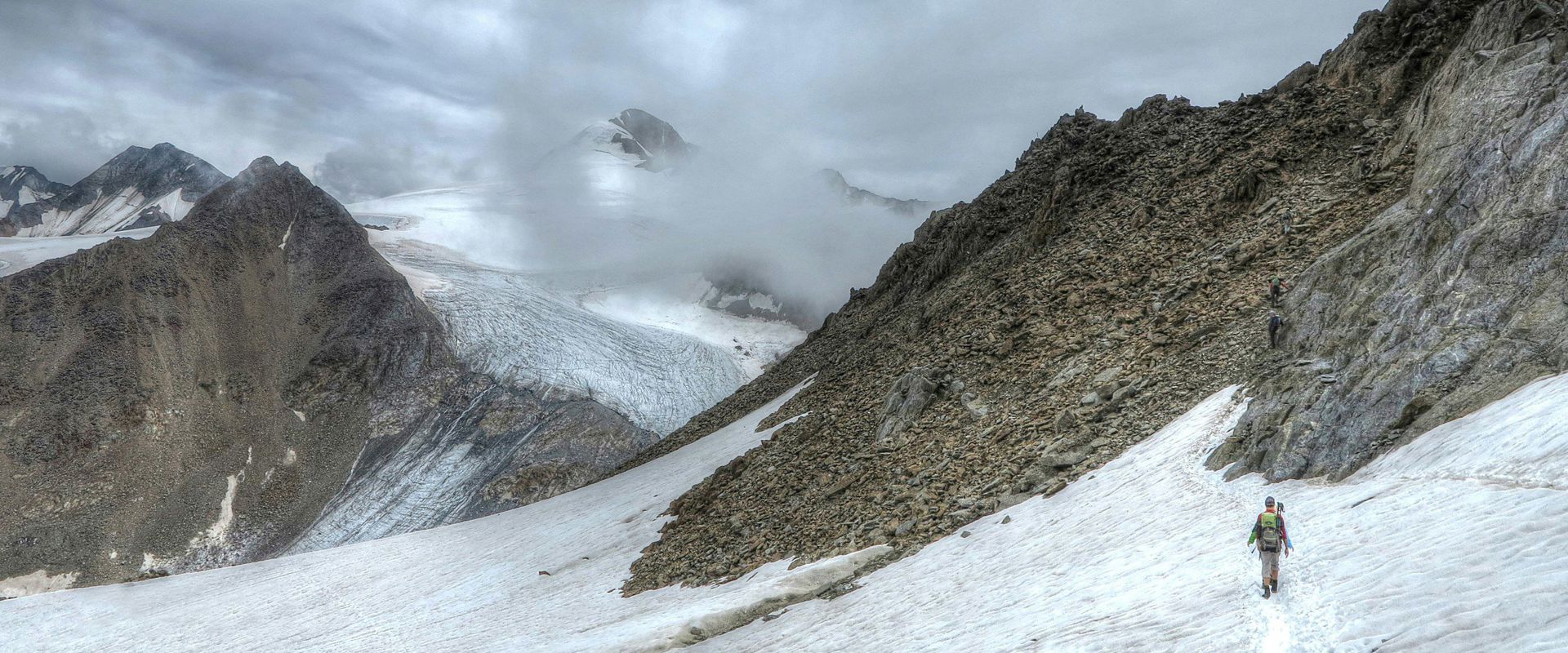 Similaun Hochtour auf den vergletscherten Similaun