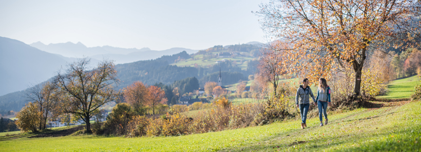 Bunter Herbst: Wandern und Erlebnisse in Bruneck