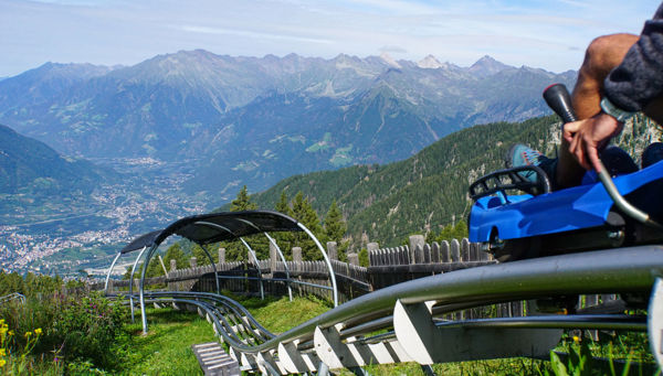 Alpin Bob: Rodelspaß oberhalb von Meran